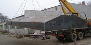 Flächenfundamenten – 10 Tonnen 